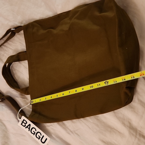 BAGGU Olive Green Tote Bag - Picture 8 of 10